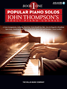 Thompson Adult Piano Course Popular Piano Solos piano sheet music cover